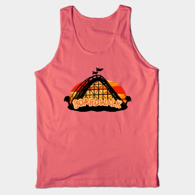 Boardwalk Coaster Tank Top by JFells